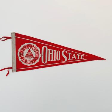 Vintage The Ohio State University Pennant 
