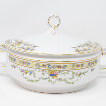H&amp;Co. Imperial Floral Lidded Casserole Dish from Heinrich and Co Selb Bavaria 