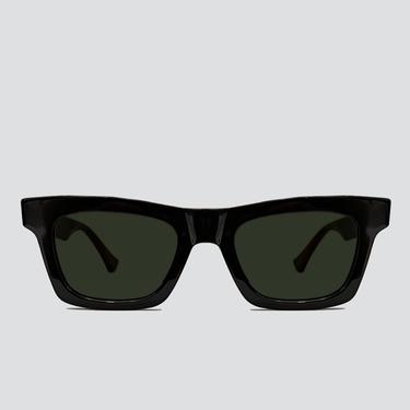 Acetate Krakow Sunglasses - Black