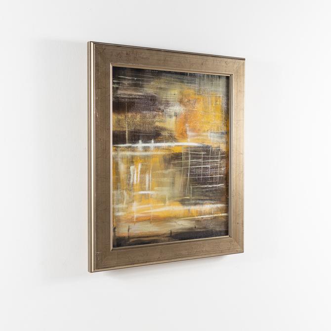 Pulliam Abstract Framed Oil On Canvas by ModernHill