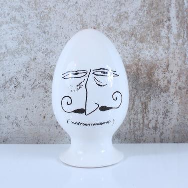 Lagardo Tackett Egghead Condom Holder / Storage Jar 
