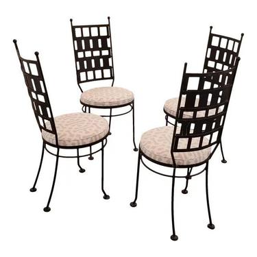 Maurizio Tempestini Iron Garden or Dining Chairs 