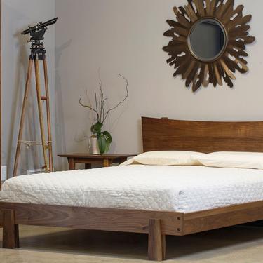 Solid Wood Bed Frame Headboard- Horizon Bed 