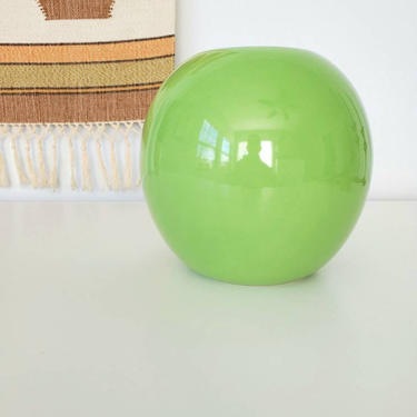 Vintage 80's Orb | Ball Vase 