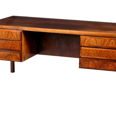 Rosewood Model 77 Desk by Gunni Omann for Omann Jun Møbelfabrik