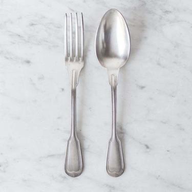 Matched French Flatware Set Of 24