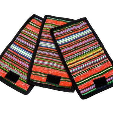 Deadstock VINTAGE: 1980's - Native Guatemala Trifold Wallet - Native Textile - Boho Wallet - Fabric Wallet - Wallet - SKU 1-B5-638 