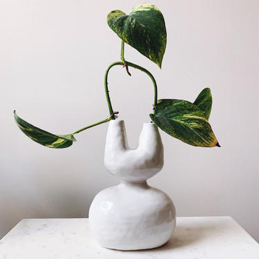 SECONDS SALE // Handmade Porcelain Vase 