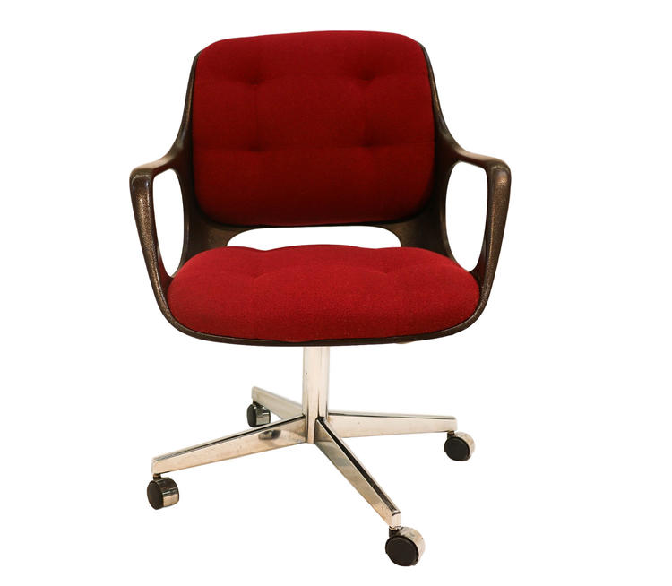 Mid Century Modern Office Chair Hermann Miller Style 