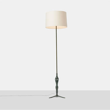 Gino Scarpa Floor Lamp in Bronze