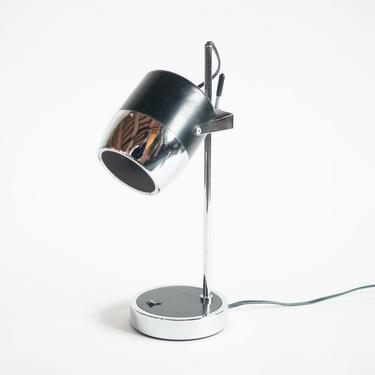 Black and Chrome Mod Lamp