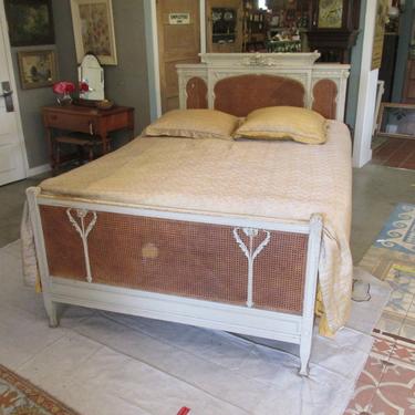 French Antique Art Nouveau Bed