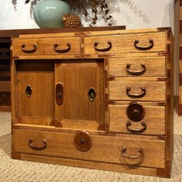 Japanese Antique Ko Tansu Small Chest