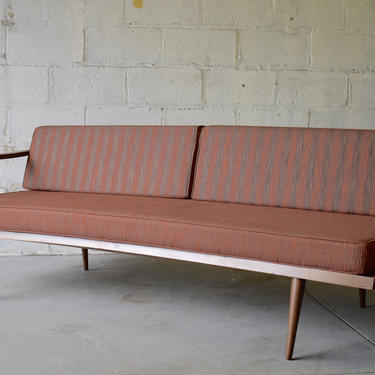 Mid Century Modern WALNUT DAYBED / Couch SOFA danish style 