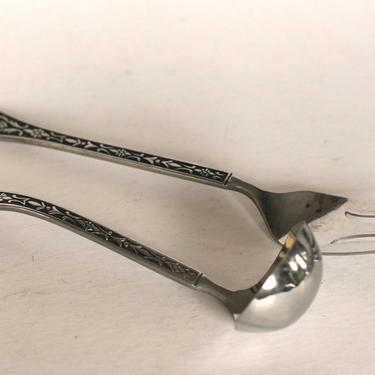 vintage mid century Epic Siboney serving fork and ladle 