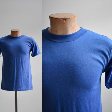 1980s Deadstock Blue Tshirt 