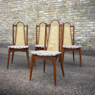 Restored Mid-century Dining Chairs 