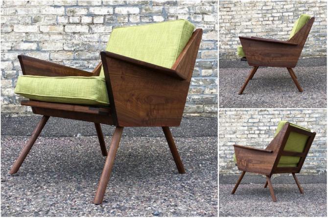 Made In Minnesota Walnut Chair From, Outdoor Furniture Made In Minnesota