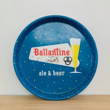 Vintage Ballantine Beer Tray Newark, New Jersey 