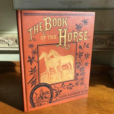 Rust Red Hardcover The Book on Horse 
