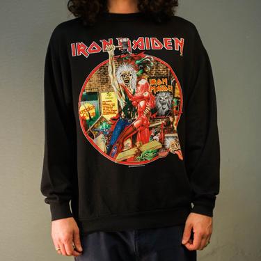 Vintage 1990 Iron Maiden Sweatshirt 