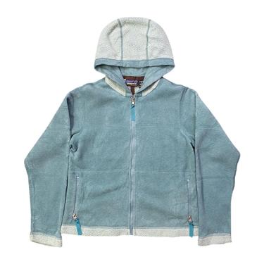 (S) Patagonia Turquoise Fleece Zip Up Jacket 111821 RK