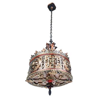 Majestic Bronze Beaux Arts Transitional Chandeliers by Lion Electric
