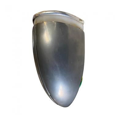 Brushed Aluminum Art Deco Stream Wall Sconces, 20 Available 