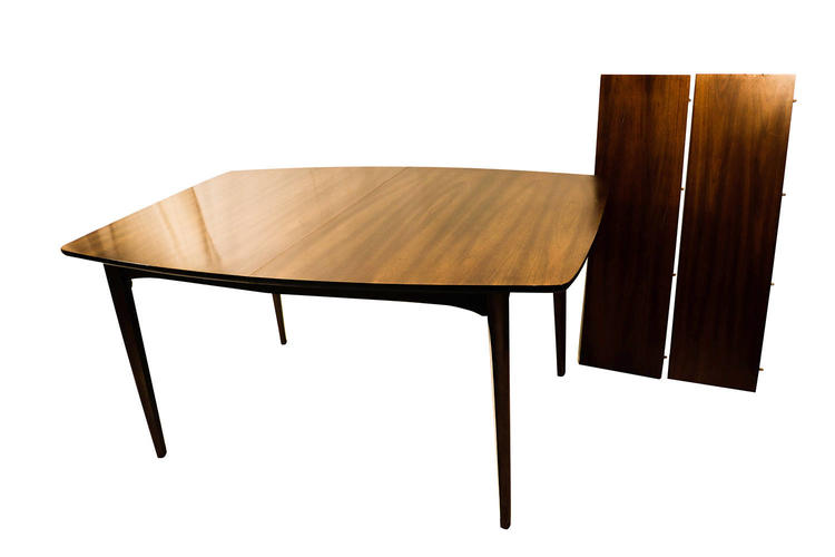 Mid Century Modern Expandable Dining Table 