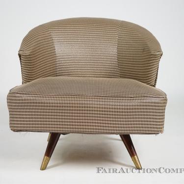 Mid Century Swiveling Vanity Chair