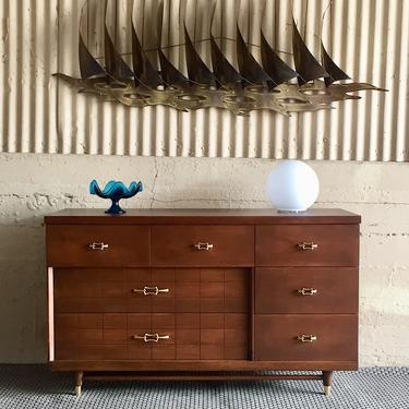 Art Deco Mahogany Dresser / Credenza