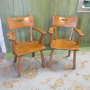 Pair of Cushman Colonial Chairs