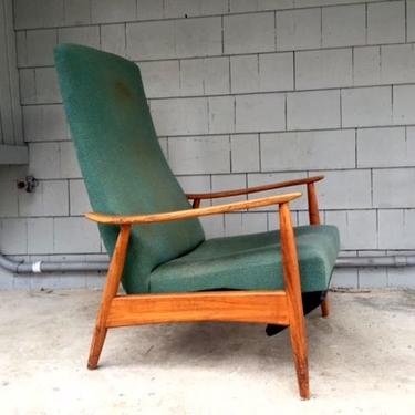Milo Baughman James Inc. Reclining Lounge Chair