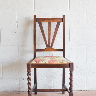 PORTFOLIO: Antique Barley Twist Chair 