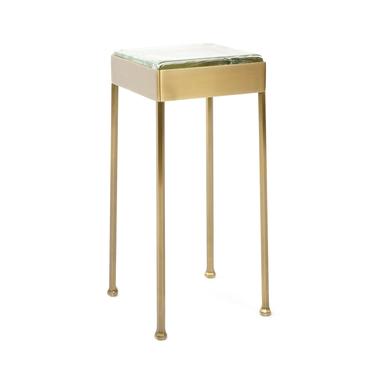 WYETH Original Glass Block Cocktail / Side Table