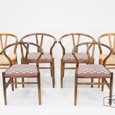 6 Hans Wegner Style Wishbone Chair Replicas