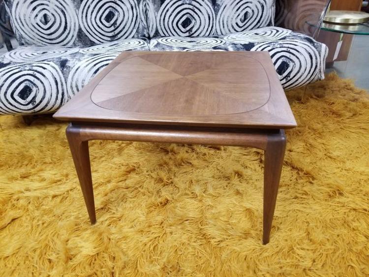 Mid-Century Modern square side table