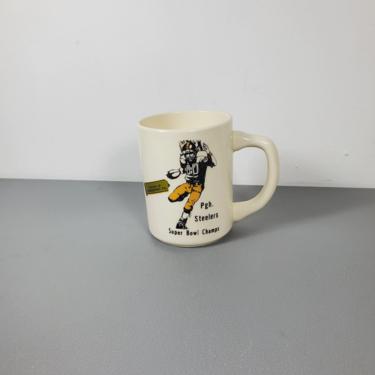 Vintage Pittsburgh Steelers Coffee Mug 