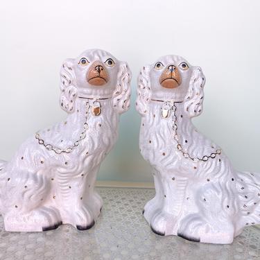 Pair of Dog Figurines