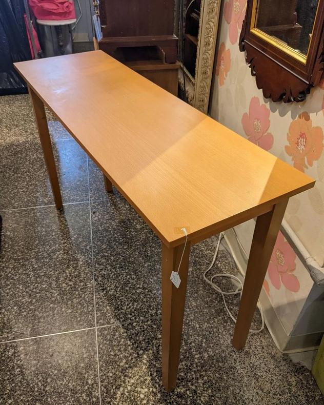 Simple console table  46.75x15x28.25"