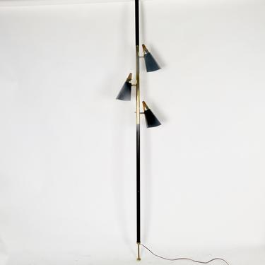 Adjustable Shades Tension Pole Lamp