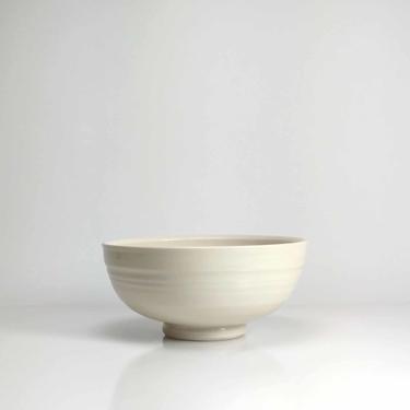 Large Porcelain Rounded Bowl