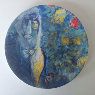 Limited Edition The Marc Chagall Plate by Georg Jensen 