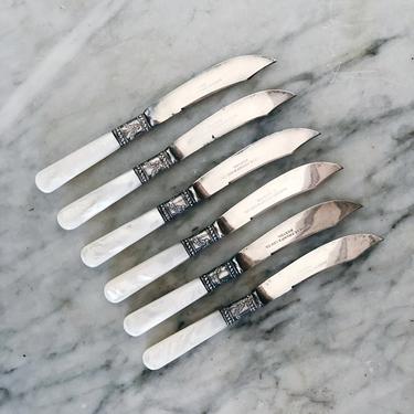 Mother of Pearl Fruit Knives 
