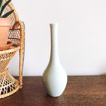 Vintage Gump’s Celadon Japanese Vase 