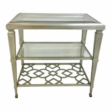 Showroom Caracole Modern Silver Social Connections End Table
