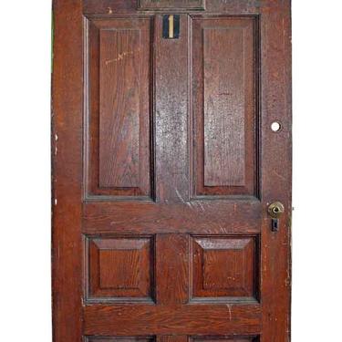 Antique 8 Pane Commercial Door 83 x 33.75
