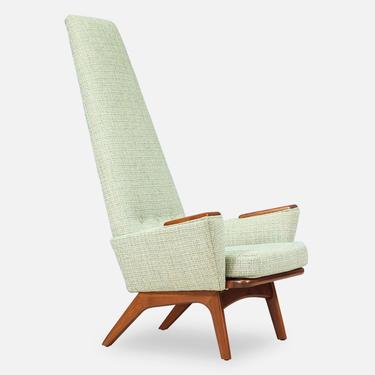 Adrian Pearsall “Slim Jim” High-Back Chair for Craft Associates
