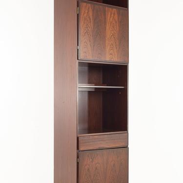Omann Jun Mid Century Danish Rosewood Bookcase Cabinet - mcm 