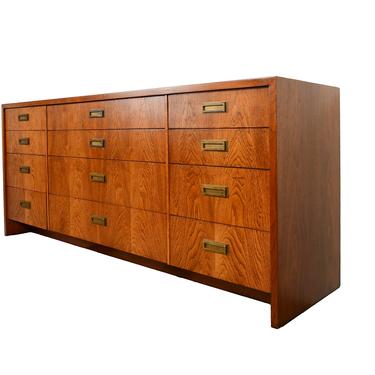 Walnut Dresser Credenza Milo Baughman Founders Furniture Mid Century Modern 